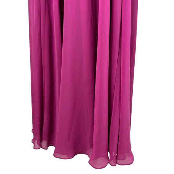 AFTER SIX WOMEN'S SCOOP NECK CONVERTIBLE TIE-STRAP MAXI DRESS WITH FRONT SLIP 8 - Picture 8 of 9